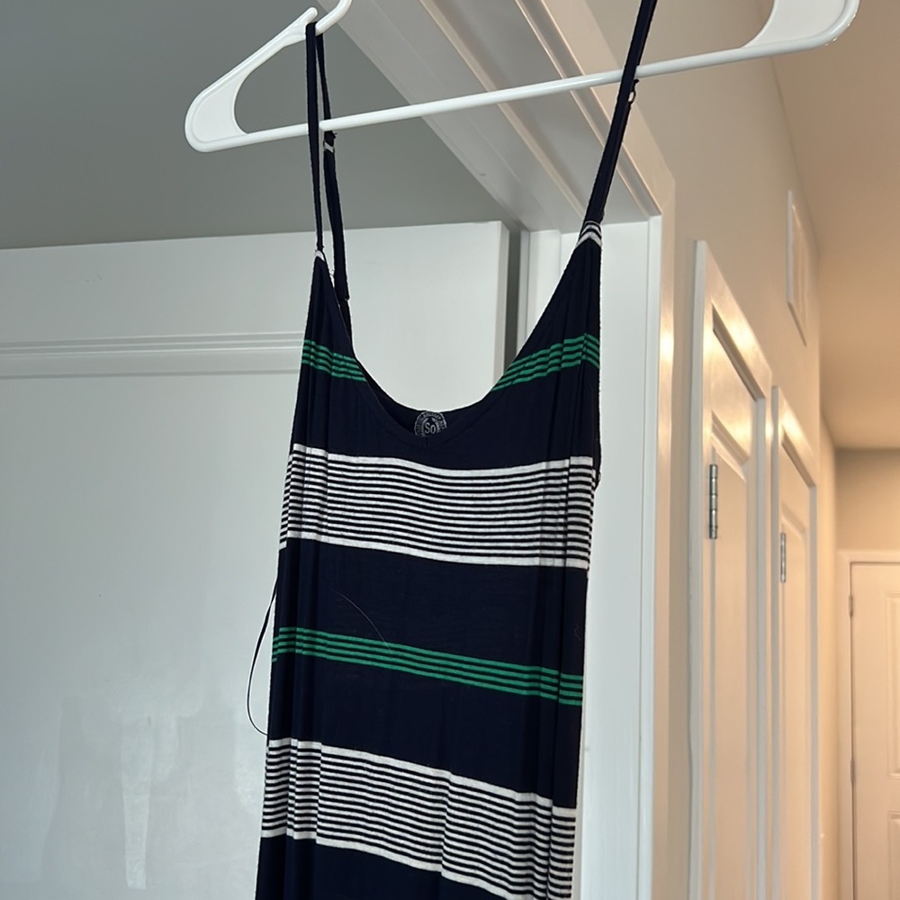 Long Striped Maxi Dress